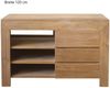 Badmöbel Set Pajala Teak Massivholz - Breite vom Spiegel: 150 cm - Breite vom Unterschrank: 180 cm - Anzahl Hochschränke: 2 Hochschränke Bild 4