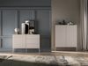 Selsey 'Derriva' Sideboard mit Schubladen und geriffelten Fronten, hellbeige, ca. 77 x 113 x 37 cm Bild 3