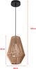 Seil Hängeleuchte Newtownabbey Beige [lux. pro] Bild 3