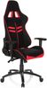 hjh OFFICE Gamingstuhl LEAGUE PRO I Stoff Schwarz/Rot Bild 2