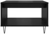 vidaXL Couchtisch Schwarz Eichen-Optik 60 x 50 x 40 cm Holzwerkstoff 879611 Bild 5
