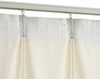 vidaXL Verdunkelungsvorhänge mit Haken 2 Stk. Samt Creme 140x175cm 134516 Bild 4