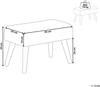 Hocker TAKOMA II Gelb Bild 2