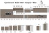 Küchen Hochschrank 60 cm Küche ARIA Sandgrau ultra matt + Weiss matt, hochwertige Fronten mit Anti Fingerprint Beschichtung, Soft-Close Küchenzeile Küchenblock Bild 5