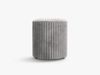 Micadoni Pouf Dia 40cm Kord Tilia Hellgrau Bild 2