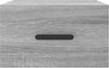 vidaXL Wand-Nachttisch Grau Sonoma 35x35x20 cm 829848 Bild 5