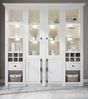 Buffetschrank Hooge in Pinie weiß Vitrine 194 x 207 cm Bild 2
