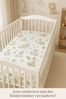 BabyLux Spannbettlaken SPANNBETTLAKEN 70x140 Spannbetttuch Baumwolle Kinder Baby Babybett, 124. Africa_Tiere Bild 3