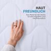 4 Jahreszeitenbett mit blauer Biese 140cm x 200cm ohne Kopfkissen Bild 5