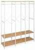 Relaxdays Garderobe offen Kleiderstangen & Ablagen Bild 4