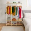 Relaxdays Garderobe offen Kleiderstangen & Ablagen Bild 2