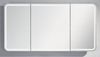 LANZET M9 LED Spiegelschrank 120 cm breit, Braun dunkel Bild 2