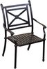 Inko Stapelstuhl Carina Alu-Guss bronze 63x71x100 cm Gartenstuhl stapelbar Bild 2