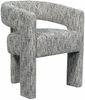 Livin Hill Gepolsterter Stuhl mit Armlehne Leith Bunt Melange Hell LET71MW 75 x 58 x 62 cm Bild 2
