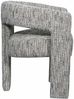 Livin Hill Gepolsterter Stuhl mit Armlehne Leith Bunt Melange Hell LET71MW 75 x 58 x 62 cm Bild 3