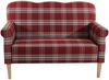 Küchensofa Karin Bezug Flachgewebe Buche natur / rot 21907 Bild 3