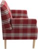 Küchensofa Karin Bezug Flachgewebe Buche natur / rot 21907 Bild 4
