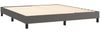 vidaXL Boxspringbettgestell Grau 160x200 cm Kunstleder 3120710 Bild 4