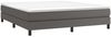 vidaXL Boxspringbettgestell Grau 160x200 cm Kunstleder 3120710 Bild 3