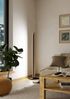 Eglo 99296 LED Stehleuchte CAMACHO schwarz, braun H:126cm mit Touchdimmer dimmbar 3000K Bild 4