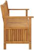 vidaXL Gartenbank mit Stauraum 148 cm Massivholz Akazie 310280 Bild 3