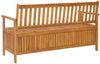 vidaXL Gartenbank mit Stauraum 148 cm Massivholz Akazie 310280 Bild 4