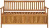 vidaXL Gartenbank mit Stauraum 148 cm Massivholz Akazie 310280 Bild 2