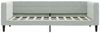 vidaXL Tagesbett Hellgrau 90x190 cm Samt 354021 Bild 3