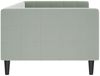 vidaXL Tagesbett Hellgrau 90x190 cm Samt 354021 Bild 4