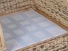 MiaMöbel Rattansessel 'Panama' honig-braun 100% Baumwolle, Rattan Landhaus Bild 5