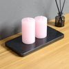 wohnfreuden Dekotablett Marmor Tablett flach 30 cm eckig anthrazit, 32995 Bild 4