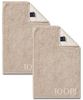2 Stück Joop! Gästetuch Classic Sand Beige 1600-30 30x50 Bild 5