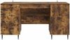 vidaXL Schreibtisch Geräucherte Eiche 142,5 x 50 x 75 cm Holzwerkstoff 3414608 Bild 4