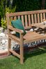 deVries Teakholz Gartenbank Woodie Trend Butler - 160 cm Bild 4