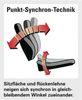 Topstar Bürodrehstuhl Drehstuhl Airwork schwarz-Teppichbodenrollen Bild 2