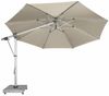 Doppler Sonnenschirm / Ampelschirm "Expert 350 Pendel", inkl. Schutzhülle, sand, Ø 350 cm Bild 2