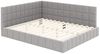 OKWISH Polsterbett Polsterbett Doppelbett Daybett Tagesbett 140x200 cm (Samtstoff, inkl. Lattenrost – Perfekt für Gästezimmer & kleine Räume, 160x200 cm), mit Matratze Bild 2