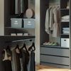 Kleiderschrank Elmo Anthrazit 180 x 200 cm 2er Set Vicco Bild 5