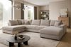 Ecksofa FABIO 328x182 cm mit Schlaffunktion, Bonellfederkern und Bettkasten Bild 2