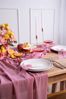 partydeco Tischläufer, Tischläufer Chiffon 48cm x 5m Rosa Bild 2