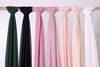 partydeco Tischläufer, Tischläufer Chiffon 48cm x 5m Rosa Bild 3