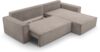 AX LIVING Cord Couch L Form – Cedria L+R Wohnlandschaft 287 cm Beige Bild 4
