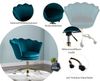 WAHSON OFFICE CHAIRS Loungesessel Bürostuhl Kunstfell Drehstuhl mit Rollen Bild 3