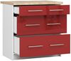 Raumhirsch Furniture Unterschrank Moderner Küchenunterschrank - 3 Schubladen - Küchenmodul Soft-Close System, Maße 60 x 80 x 46 cm Bild 5