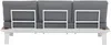 Vente-unique - MALLY Gartensitzgruppe Metall Beige - B 75 cm x H 67 cm x L 205 cm Bild 3