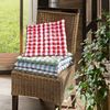 REDBEST Stuhlkissen Stuhlkissen "Nashville" 2er-Pack, Karo/Landhaus Bild 4