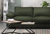KAWOLA Sofa LOLA Ecksofa XL Leder moosgrün mit motorischer Relaxfunktion Recamiere rechts 84 x 178 x 304 cm Bild 2