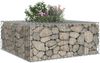 vidaXL Gabionen Hochbeet Silber 42033319 Bild 4
