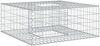 vidaXL Gabionen Hochbeet Silber 42033319 Bild 2