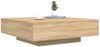 vidaXL Couchtisch mit LED-Leuchten Sonoma-Eiche 100x100x31 cm 836604 Bild 5